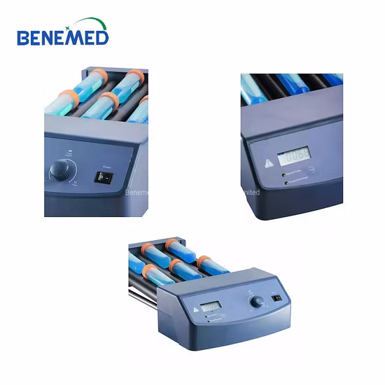 Laboratory LCD Digital Tube Roller / LCD Display Rotator Mixer Mx-T6-PRO