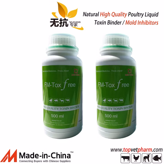 Additif alimentaire vétérinaire, liant de toxines de mycotoxines pour l'alimentation du bétail