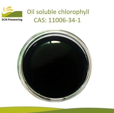 Pâte de chlorophylle soluble dans l'huile de colorants naturels de qualité alimentaire 11006